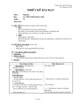 Giáo án Tập đọc lớp 2 - Bài: Lá thư nhầm địa chỉ