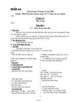 Giáo án tổng hợp Tuần 11 - Lớp 4