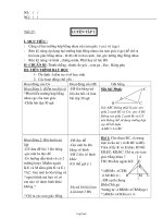 Giáo án môn Hình học 7 - Tiết 27: Luyện tập 2