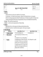 Giáo án Công nghệ 6 - Tuần 2 (Chuẩn kiến thức 4 cột)