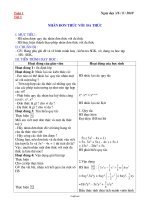 Giáo án Đại số 8 - Năm học 2010-2011 (Chuẩn kiến thức)