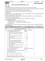 GA Đại số 7 – THCS Phước Hòa - Tiết 50: Ôn tập chương III (tt)