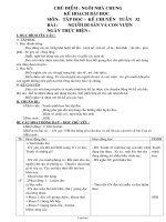 Giáo án Tập đọc - Kể chuyện Lớp 3 - Tuần 32 - Bài: Người đi săn và con vượn