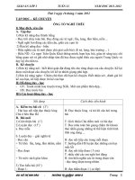 Giáo án Lớp 3 Tuần 21 - Trường TH Quảng Minh B