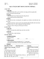 Giáo án Hoạt động ngoài giờ lên lớp 6 - Trường THCS Liêm Hải