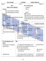 Giáo án Công nghệ 7 tiết 10: Phòng, trừ sâu bệnh hại