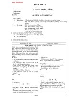 Giáo án Tin học khối 7 tiết 29: Bài thực hành 5: chỉnh sửa trang tính của em