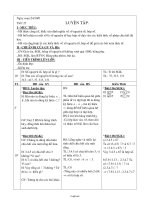 Giáo án lớp 6 môn học Đại số - Tiết 27 - Luyện tập