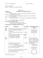 Giáo án Thể dục Lớp 3 - Năm học 2006-2007 - Lê Hữu Trình