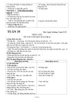 Giáo án Lớp 3 Tuần 35 - Nguyễn Đình Sứ - Trường TH Nguyễn Bá Ngọc