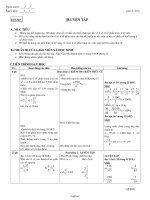 Giáo án môn Số học lớp 6 - Tiết 101: Luyện tập