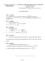 Kỳ khảo sát học sinh giỏi lớp 6, 7, 8 cấp huyện năm học 2009-2010 môn: Toán - lớp 6 thời gian làm bài: 120 phút (không kể thời gian giao đề)