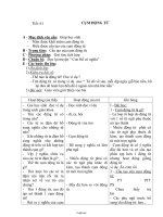 Giáo án Ngữ văn Lớp 6 - Tiết 61 đến 70