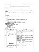 Giáo án Tin học 7 tuần 33: Bài thực hành 10: thực hành tổng hợp