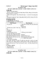 Giáo án lớp 3 Tuần số 27 năm 2012