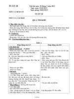 Giáo án Khối 2 Tuần 24