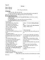 Giáo án môn học lớp 5 - Tuần thứ 31 năm 2012