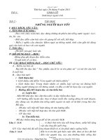 Giáo án môn học lớp 5 - Tuần thứ 7