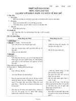 Giáo án môn học (buổi chiều) lớp 2 - Tuần 12