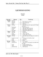 Giáo án Tổng hợp môn học lớp 2 - Tuần số 3 - Trường Tiểu Học Phú Thọ A