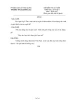 Đề kiểm tra 24 tuần năm học: 2010-2011 môn : Ngữ văn 7 (thời gian làm bài: 90 phút)