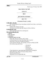 Giáo án các môn lớp 1 - Trường Tiểu học Hương Can - Tuần 1