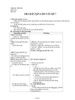 Giáo án Ngữ văn 8 Tuần 34 - Tiết 136: Trả bài tập làm văn số 7