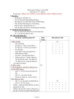 Giáo án môn Thể dục lớp 3 - Bài: Động tác lườn của bài thể dục phát triển chung