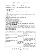 Giáo án Ngữ văn 7 - Tiết 23: Đặc điểm văn biểu cảm - Lại Thị Tiền - Năm học 2006-2007