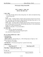 Giáo án các môn học khối 2 - Tuần thứ 10 năm 2008