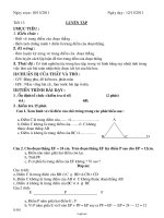 Giáo án Số học 6 tiết 75: Quy đồng mẫu nhiều phân số