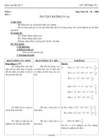 Giáo án Đại Số 7 - GV: Đỗ Thừa Trí - Tiết 65: Ôn tập chương IV (tt)