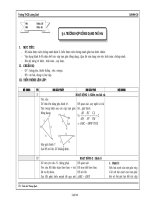 Giáo án Hình học 8 - THCS Lương Quới - Tiết 45: Trường hợp đồng dạng thứ hai