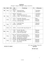 Giáo án lớp 3 - Tuần 10 - GV: Bùi Thị Tuyên