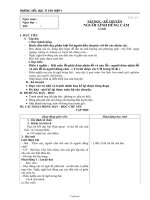 Giáo án môn Toán lớp 3 - Tuần 5 đến tuần 9 - Trường tiểu học TT Tân Hiệp I