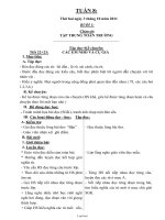 Giáo án tổng hợp lớp 3 - Tuần 8 năm học 2011