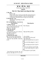 Giáo án Toán Lớp 3 - Tuần 25 - Năm học 2009-2010 - Chu Thị Tuyết