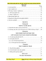 Một vài biện pháp giúp học sinh lớp 5 giải bài toán mang nội dung hình học