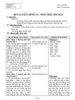 Giáo án tự chọn Ngữ văn 8 tuần 1: Rèn luyện chính tả – phân biệt hỏi ngã