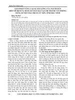Giải pháp nâng cao sự hài lòng của người dân đối với dịch vụ đăng ký đất đai tại chi nhánh văn phòng đăng ký đất đai thị xã Từ Sơn, tỉnh Bắc Ninh