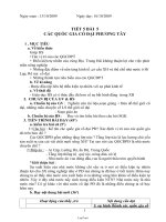 Giáo án Lịch sử 6 tuần 5: Các quốc gia cổ đại phương tây