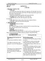 Giáo án Ngữ văn 8 - Tiết 74: Nhớ rừng - Năm học 2006-2007 - Dương Thị Thảo Trang