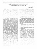 Việt Nam học trên đường phát triển và giao lưu, hợp tác quốc tế