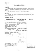 Giáo án Đại số khối 7 - Tiết 1: Tập hợp Q các số hữu tỉ