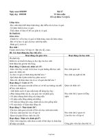 Giáo án Mĩ thuật Lớp 3 - Tuần 27, Bài 27: Vẽ theo mẫu Vẽ lọ hoa và quả - Năm học 2008-2009