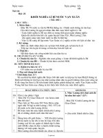 Bài giảng Môn Lịch sử 6 - Tiết 24 - Bài :21: Khởi nghĩa Lí Bí nước Vạn Xuân ( 542- 602 )