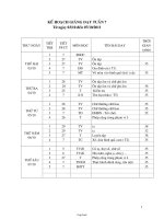 Giáo án giảng dạy Tuần 7 - Lớp 1