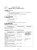 Kế hoạch bài dạy khối 1 (chuẩn kiến thức kĩ năng) - Tuần 24 - Trần Thị Thu Hương