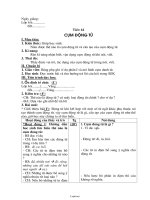 Giáo án Ngữ văn 6 - Tiết 61 đến 63