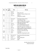 Giáo án các môn học lớp 4 - Tuần dạy 20 - Trường Tiểu Học Khánh Thới